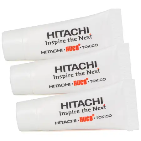 3x 10g HITACHI 134100 Gl&uuml;hkerzen Montagefett Kerzensteckerfett Paste Tube