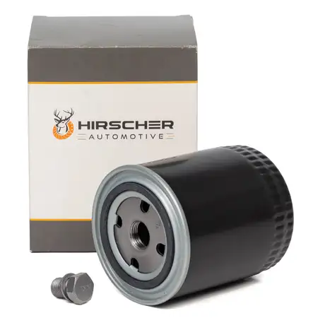 HIRSCHER &Ouml;lfilter + Schraube VW Passat B5 2.8 AUDI A4 B5-B7 A6 C5 C6 2.4-3.0 Superb 2.8