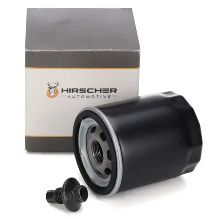 HIRSCHER &Ouml;lfilter + Schraube FORD Focus 2 C-Max DM2 Mondeo 4 Galaxy S-Max WA6 1.8 TDCi