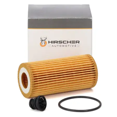 HIRSCHER &Ouml;lfilter + Schraube VW Golf 7 8 GTI / R Passat B8 Tiguan Touran 1.8/2.0 TSI