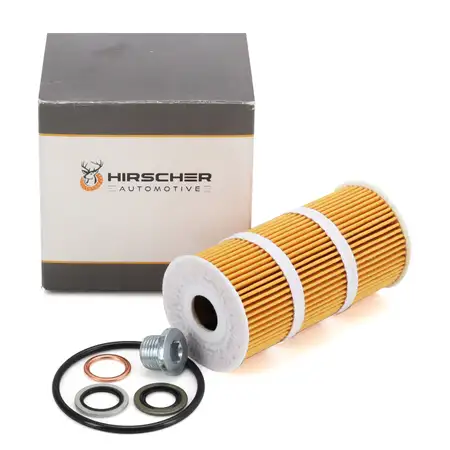 HIRSCHER &Ouml;lfilter + Schraube CITROEN FIAT FORD LAND ROVER MITSUBISHI PEUGEOT TOYOTA