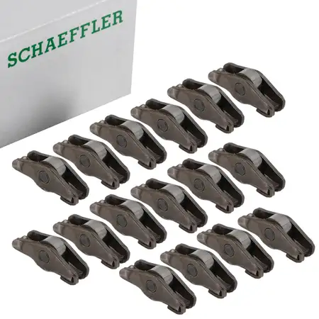 16x INA Kipphebel Schlepphebel BMW E81-88 E46 E90 E91 E39 E60 E61 X3 M47 N47 11332248878