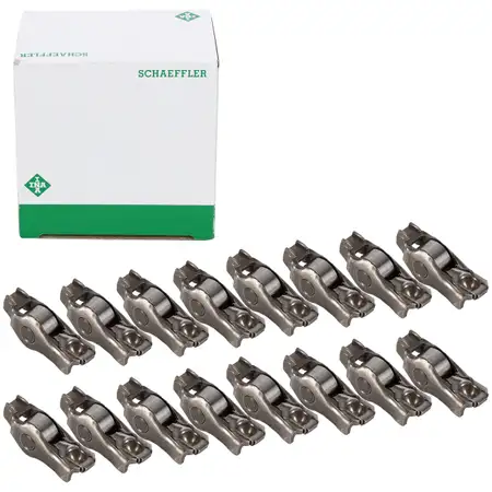 16x INA 422022010 Kipphebel Schlepphebel BMW E81-E88 E90-E93 E60 E61 N43 11337542421