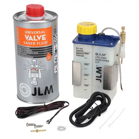 JLM Ventilschutzkit Dosiermodul Additivbeh&auml;lter mit LED + 1L JLM Valve Saver Fluid