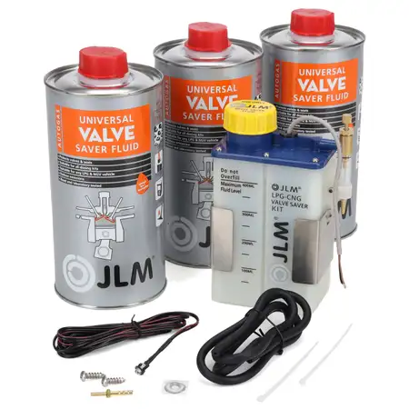 JLM Ventilschutzkit Dosiermodul Additivbeh&auml;lter mit LED + 3L JLM Valve Saver Fluid