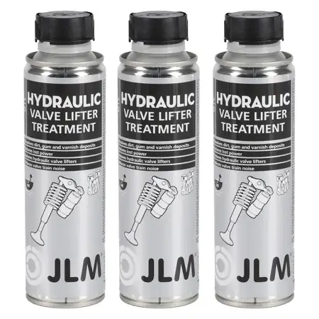 3x 250ml JLM Hydraulic Valve Lifter Hydro-St&ouml;&szlig;el-Additiv Hydrost&ouml;&szlig;el Reiniger Additiv