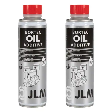 2x 250ml JLM J06050 Bortec Additiv &Ouml;ladditiv &Ouml;l-Additiv Motorreiniger