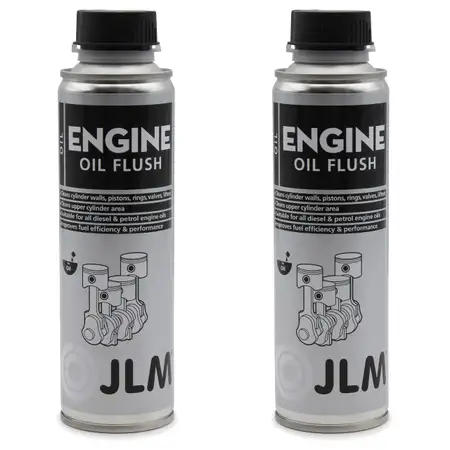 2x 250ml JLM J04835 Engine Oil Flush Motorinnenreiniger Kolbenreiniger