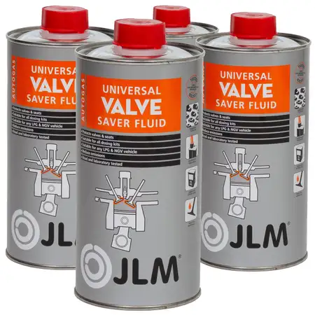 4L 4 Liter JLM J01250 Valve Saver FLUID Kraftstoffadditiv Ventilschutzfl&uuml;ssigkeit LPG