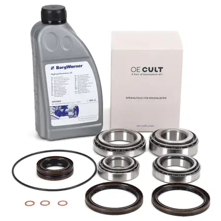 Reparatursatz Hinterachsdifferential HAA350 HAA450 + 850ml &Ouml;l VW Golf 5 Passat B6 A3 8P