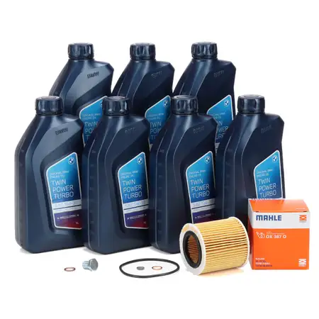 7L ORIGINAL 5W-30 Motor&ouml;l + MAHLE &Ouml;lfilter BMW 2er F87 M2 3er F80 M3 F82 F83 M4 N55 S55