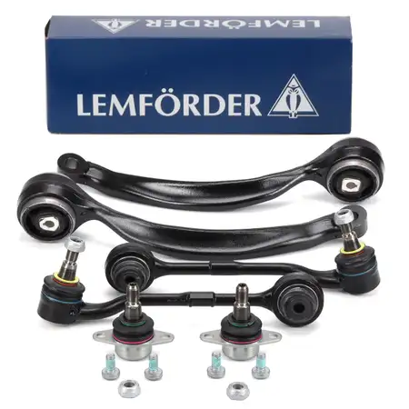 4x LEMF&Ouml;RDER Querlenker + Traggelenk BMW E90 E91 E92 X1 E84 xDrive vorne