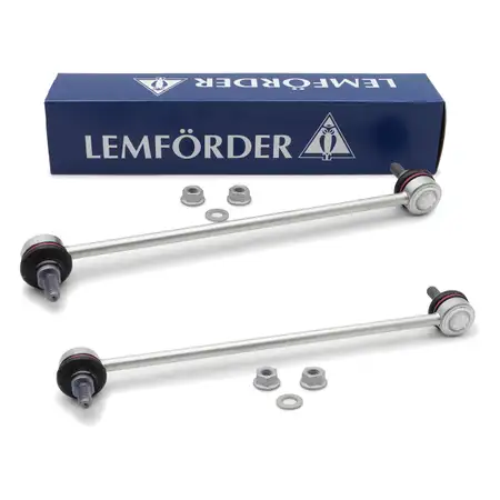 2x LEMF&Ouml;RDER 1313202 Koppelstange Stabilisator BMW 7er E38 Z8 E52 vorne 31351095695