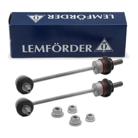 2x LEMF&Ouml;RDER 2590402 Koppelstange Stabilisator BMW 7er E65 E66 E67 Hinterachse 33556757460