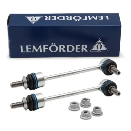 2x LEMF&Ouml;RDER 2590502 Koppelstange Stabilisator BMW 7er E65 E66 E67 Hinterachse 33506781539