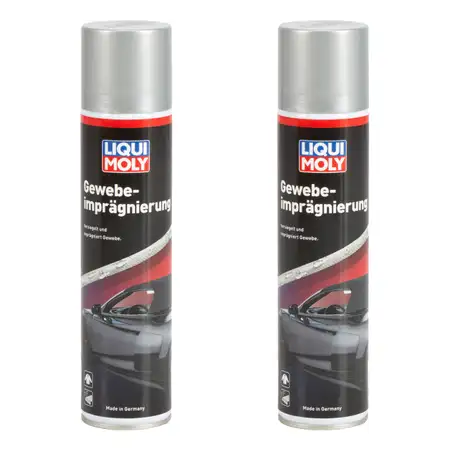 2x 400ml LIQUI MOLY 1594 Gewebeimpr&auml;gnierung Universalimpr&auml;gnierer Cabrio Verdeck