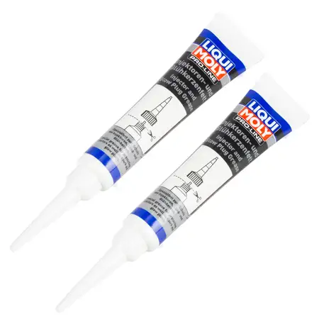 2x 20g LIQUI MOLY 3381 PRO-LINE Injektoren Injektorenfett Gl&uuml;hkerzenfett Montagefett Paste