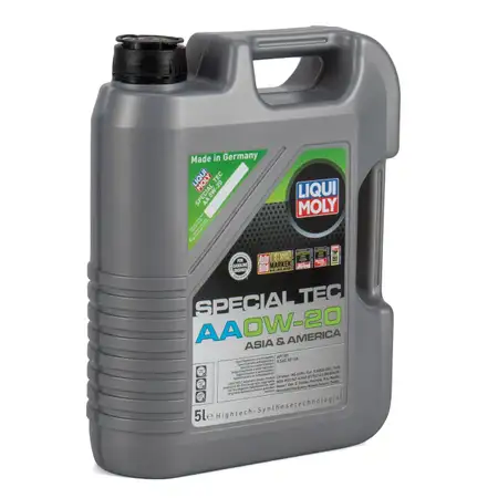 5L 5 Liter LIQUI MOLY 9734 SPECIAL TEC AA 0 W-20 Motor&ouml;l &Ouml;l API SP ILSAC GF-6A