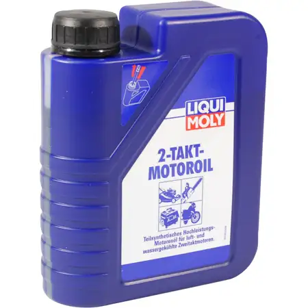 1L 1 Liter LIQUI MOLY 1052 2-TAKT-Motoroil Motorrad Moped Motor&ouml;l selbstmischend