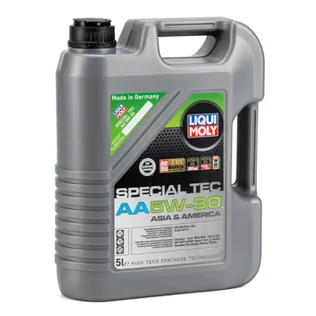 5L 5 Liter LIQUI MOLY 20954 Motor&ouml;l &Ouml;l SPECIAL TEC AA 5W-30 ASIA AMERICA