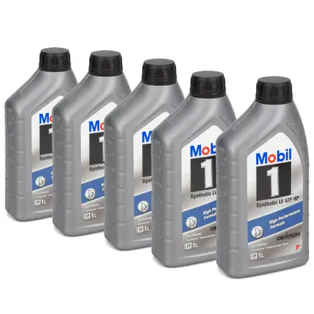 5L 5 Liter Mobil 1 Synthetic LV ATF HP Getriebe&ouml;l Automatikgetriebe&ouml;l DEXRON