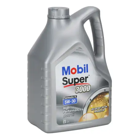 5L 5 Liter Mobil 1 SUPER 3000 FORMULA V 5W-30 Motor&ouml;l MB 229.31/51/52 VW 504/507.00