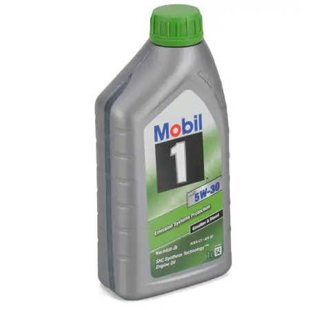 1L 1 Liter Mobil 1 ESP 5W-30 Motor&ouml;l BMW LL-04 MB 229.31/.51 PORSCHE C30 VW 504/507.00