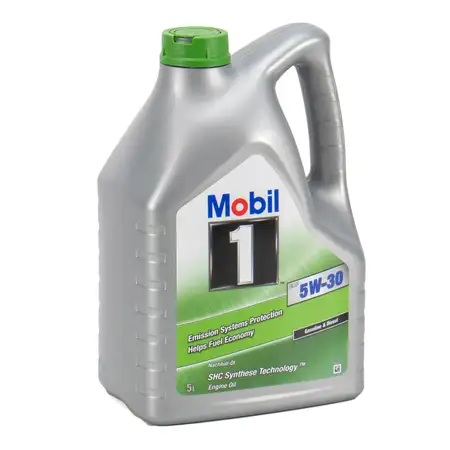 5L 5 Liter Mobil 1 ESP 5W-30 Motor&ouml;l BMW LL-04 MB 229.31/.51 PORSCHE C30 VW 504/507.00