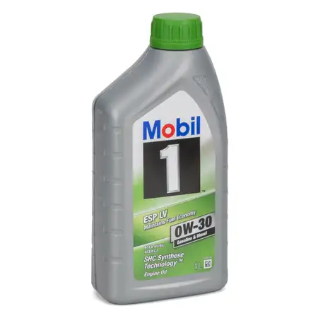 1L 1 Liter Mobil 1 ESP LV 0W-30 Motor&ouml;l BMW Longlife-12 FE MB 227.61 229.61 VOLVO 95200377