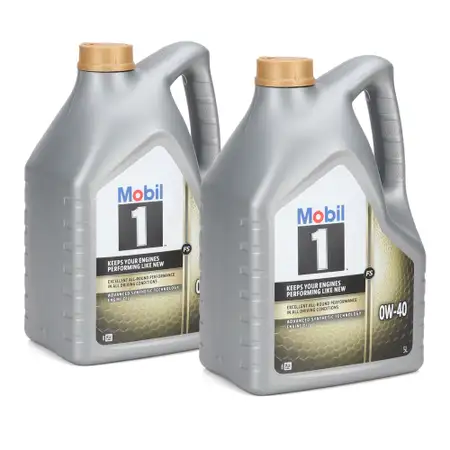 10L 10 Liter Mobil 1 FS 0W-40 Motor&ouml;l &Ouml;l MB 229.3 229.5 PORSCHE A40 VW 502.00 505.00