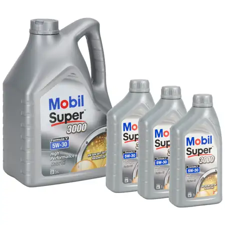 8L 8 Liter Mobil 1 SUPER 3000 FORMULA V 5W-30 Motor&ouml;l MB 229.31/51/52 VW 504/507.00