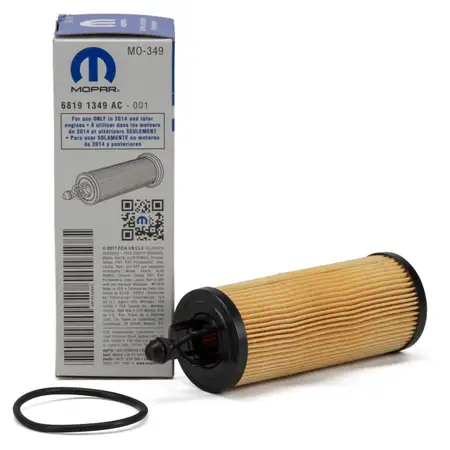 MOPAR &Ouml;lfilter f&uuml;r JEEP Grand Cherokee 4 Wrangler 3 CHRYSLER Grand Voyager 3.6 68191349AC