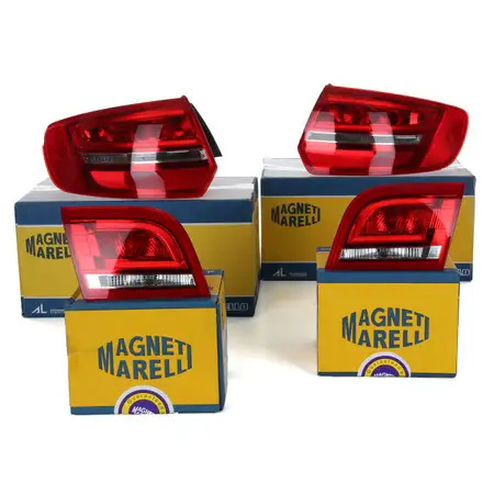 MAGNETI MARELLI LED Heckleuchten R&uuml;ckleuchten Audi A3 S3 RS3 (8P) Sportback ab BJ. 06.08