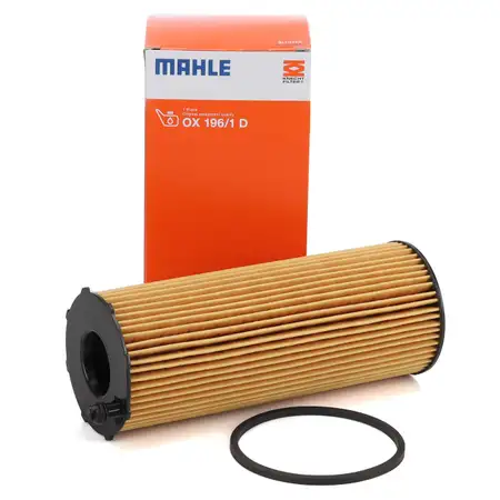 MAHLE OX196/1D &Ouml;lfilter AUDI A4 B7 B8 A6 A6 C6 A8 Q7B VW Touareg 7L 2.7-4.2 TDI 057115561L