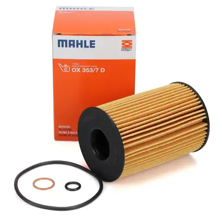 MAHLE OX353/7D &Ouml;lfilter BMW F10/11/07 G30 F12/13/06 F01-04 X5 X6 X7 N63 S63 11427583220