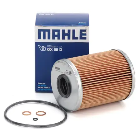 KNECHT / MAHLE OX68D &Ouml;lfilter BMW E36 320i-M3 E46 323i E34 520i 525i M50 M52