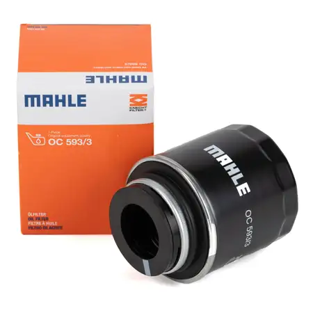 MAHLE OC593/3 &Ouml;lfilter VW Golf 6 Passat B6 AUDI A3 8P SEAT Ibiza 4 SKODA Octavia 2 1.2-1.6