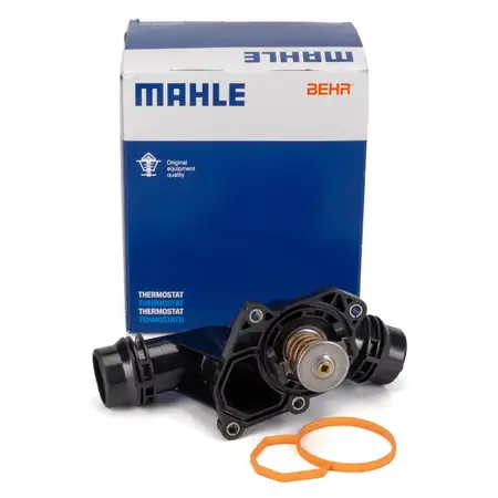 BEHR / MAHLE TI2585 Thermostat + Geh&auml;use BMW 3er E46 318/320d 5er E39 520d M47 11532247019