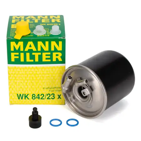 MANN WK842/23 Kraftstofffilter Dieselfilter f&uuml;r CHRYSLER JEEP MERCEDES MITSUBISHI SMART