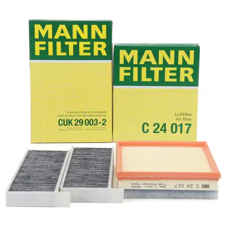 MANN Innenraum + Luftfilter PSA Berlingo Jumpy 3 Expert Partner OPEL Grandland X 1.6 D