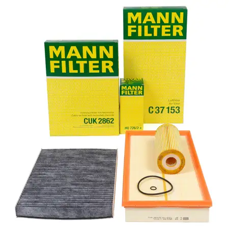 MANN Filter-Set 3-tlg VW Golf 4 Bora New Beetle AUDI A3 8L1 SKODA Octavia 1 1.9 SDI/TDI