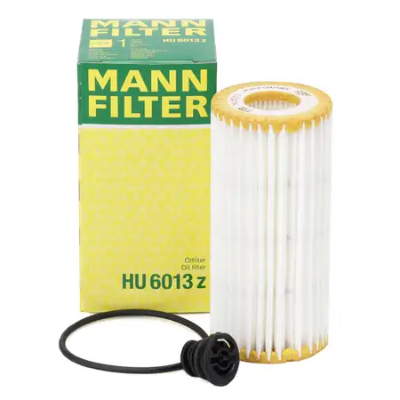 MANN HU6013z &Ouml;lfilter + Schraube VW Golf 7 8 GTI / R Passat B8 Tiguan Touran 1.8/2.0 TSI