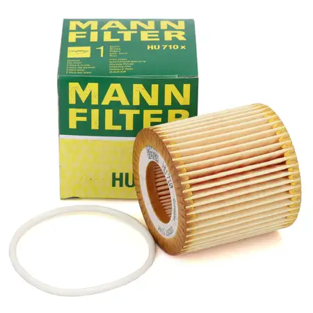 MANN HU710x &Ouml;lfilter SEAT Ibiza 3 4 SKODA Fabia 1 2 Rapid VW Fox Polo 1.2