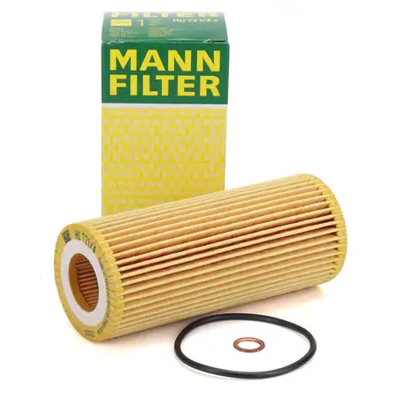 MANN HU721/4x &Ouml;lfilter BMW E81 E87 E46 E90-93 E60/61 E63/64 E65-67 X3 X5 X6 11428513377