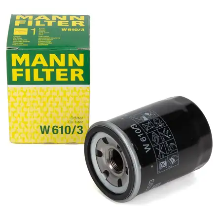 MANN W610/3 &Ouml;lfilter ALFA ROMEO CITROEN FIAT FORD HONDA MAZDA OPEL PEUGEOT VOLVO