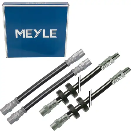 4x MEYLE Bremsschlauch VW Golf 1 2 Jetta 1 2 Passat B2 B3/B4 AUDI 80 B2 vorne + hinten