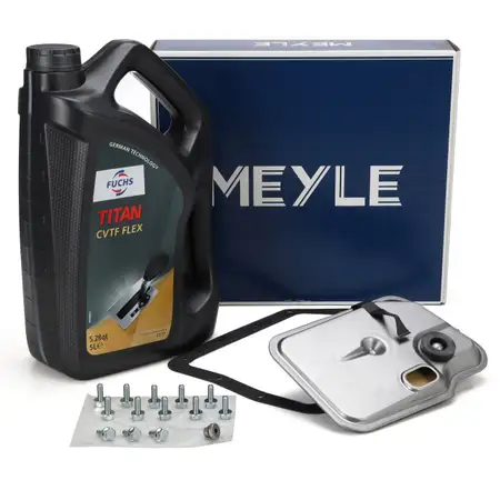 MEYLE &Ouml;lwechsel Satz GACVT16Z Automatik + 5L FUCHS Getriebe&ouml;l MINI R50 R53 R52 W10