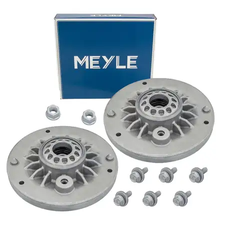 2x MEYLE 3003133144 Federbeinst&uuml;tzlager + Kugellager BMW X3 F25 X4 F26 vorne 31306852158