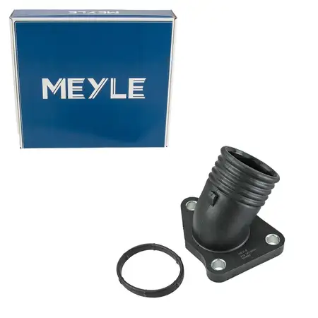 MEYLE K&uuml;hlmittelflansch Wasserflansch BMW 3er E36 316i 318i 5er E34 518i M40 M43 links