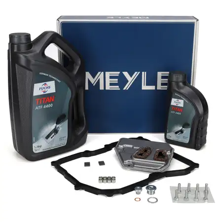 MEYLE &Ouml;lwechsel Satz 6-Gang Automatik + 6L FUCHS Getriebe&ouml;l MINI R56 R55 R60 R61 R57 R58